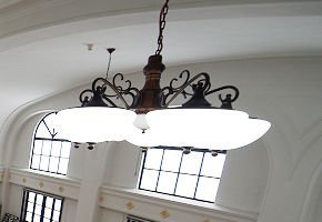館内の照明器具