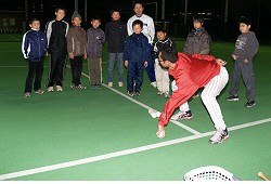 元プロが教える野球教室