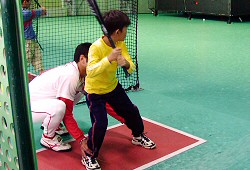 元プロが教える野球教室