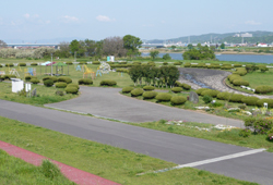 上から見たせせらぎ公園