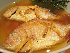 旬の煮魚