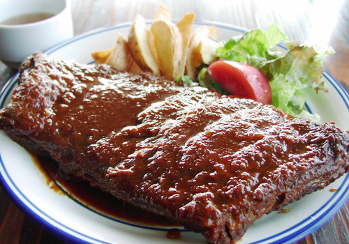 アメリカンな雰囲気と料理のボリュームが魅力☆