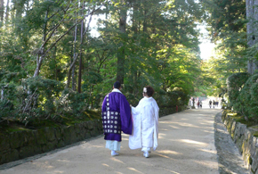 世界遺産で新たなる第一歩を