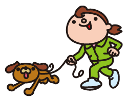 犬のお散歩代行